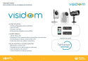 Somfy 2401291 VISIDOM IC100 kamera WiFi wewnętrzna iOS & Android Apps