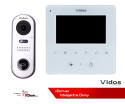 Zestaw wideodomofonu cyfrowego Vidos DUO S1001_M1022W