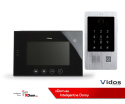 Zestaw wideodomofonu z szyfratorem i czytnikiem kart RFID Vidos S20DA_M670B