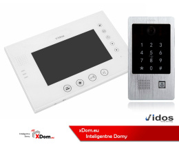 Zestaw wideodomofonu z szyfratorem i czytnikiem kart RFID Vidos S20DA_M670WS2