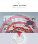 Coolcam Motion Sensor - Czujnik ruchu + okrągła podstawka Z-Wave Plus