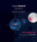 Coolcam Motion Sensor - Czujnik ruchu + okrągła podstawka Z-Wave Plus