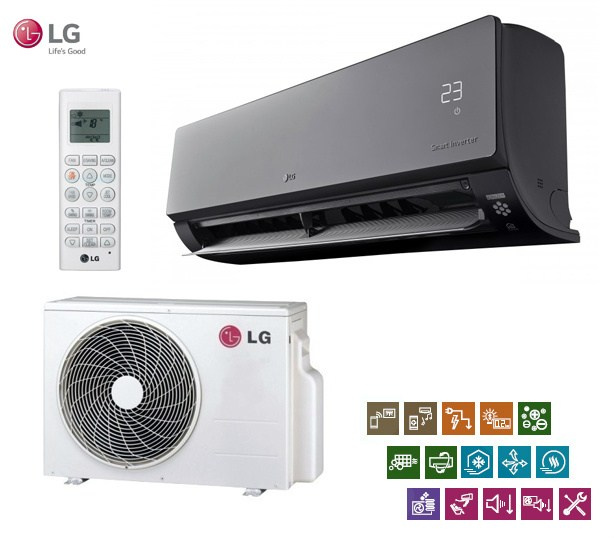 Klimatyzator LG AM12BP ARTCOOL 3,5 kW WiFi pomieszczenie 35m2