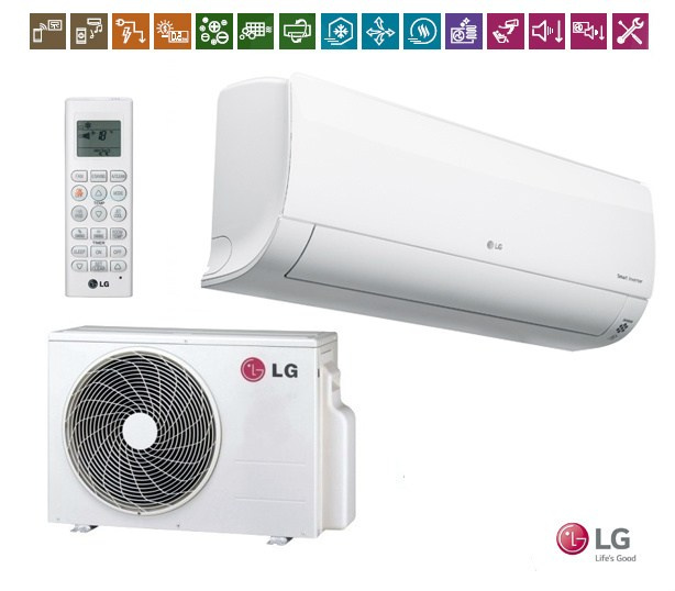 Klimatyzator LG DM12RP DELUXE 3,5 kW WiFi pomieszczenie 35m2