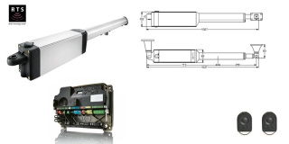 Ixengo L 3S RTS 24V Standard Pack (2 piloty 4-kanałowe Keygo)