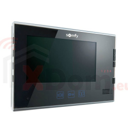 SOMFY monitor czarny do wideodomofonu V600 / V400