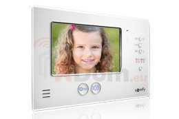 SOMFY monitor do wideodomofonu V200 biały model 2401250