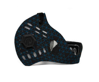 Rozmiar S - Maska ochronna DRAGON Sport II Blue Triangle