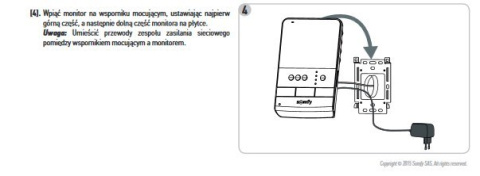 Somfy dodatkowy monitor do wideodomofonu V100