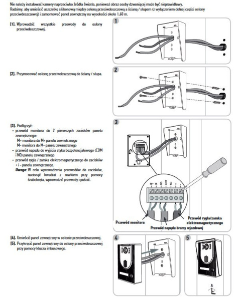 Somfy dodatkowy monitor do wideodomofonu V100