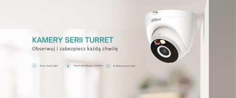 Kamera kopułowa bezprzewodowa Wifi Dahua T4A-PV Smart Dual Light,Mikrofon,Głośnik Kamera kopułowa bezprzewodowa Wifi Dahua T4A-PV Smart Dual Light,Mikrofon,Głośnik