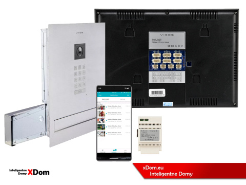 Wideodomofon WiFi Vidos z szyfratorem S14D-SKM M11BX