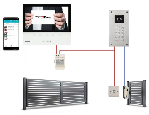 Vidos S14D M13-XT Wifi z szyfratorem