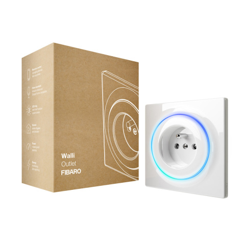 Gniazdko type E białe FIBARO FGWSONE-011 Walli N Outlet