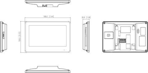 Monitor wideodomofonu DAHUA VTH5421HB-W