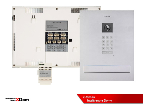 Wideodomofon WiFi Vidos z szyfratorem S14D-SKM M11W