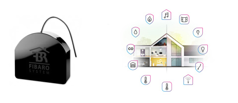 Inteligentny dom zestaw do sterowania urzadzeniami Fibaro