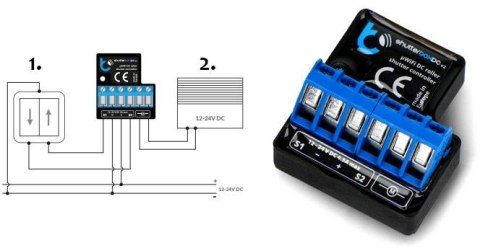 Moduł sterowania roletami shutterboxdc v2 Blebox