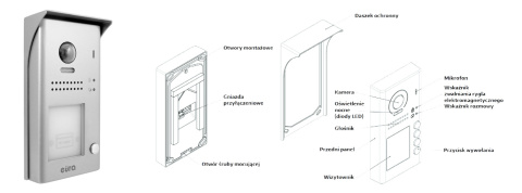 Wideodomofon Eura VDA-80A5 2Easy