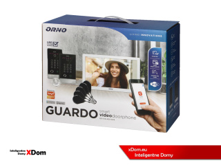 ORNO GUARDO OR-VID-MO-1076WF - Zestaw Wideodomofonowy Jednorodzinny z LCD 10", Full HD i Aplikacją Mobilną