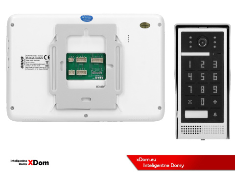 Zestaw wideodomofonowy ORNO OR-VID-VP-1073/W