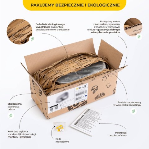 Plafon OCULARE 2 biały