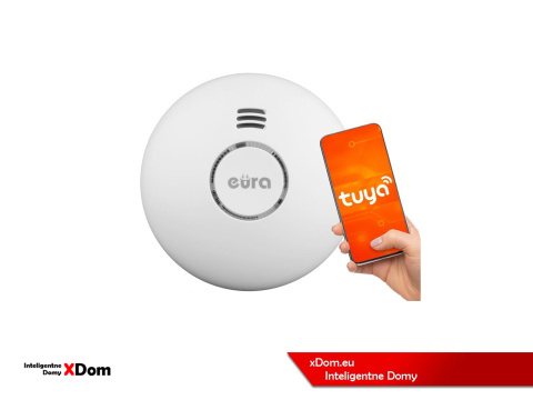 INTELIGENTNY CZUJNIK DYMU ''EURA'' SD-72A2-TY - WiFi