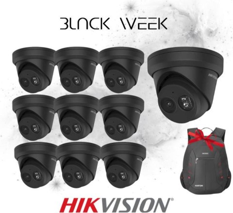 KAMERA IP HIKVISION DS-2CD2383G2-IU (2.8mm) (BLACK) Opakowanie zbiorcze 10szt. + Gratis