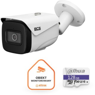 Kamera IP BCS Line BCS-L-TIP25FSR5-Ai1 z naklejką Uwaga Obiekt Monitorowany + Gratis