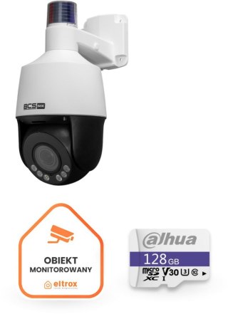 Kamera IPBCS BASIC BCS-B-SIP154SR5L1 z naklejką Uwaga Obiekt Monitorowany + Gratis