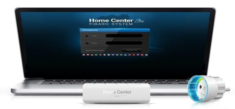 Fibaro Centrala ZWave Home Center 2 kolor czarny Exclusive (Fibaro FGHC2 EU SW 4.X BLACK)