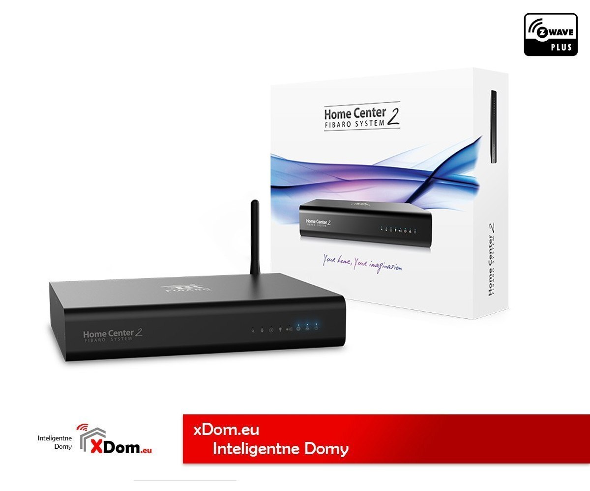 Fibaro Centrala ZWave Home Center 2 kolor czarny Exclusive (Fibaro FGHC2 EU SW 4.X BLACK) Fibaro Centrala ZWave Home Center 2 kolor czarny Exclusive (Fibaro FGHC2 EU SW 4.X BLACK)