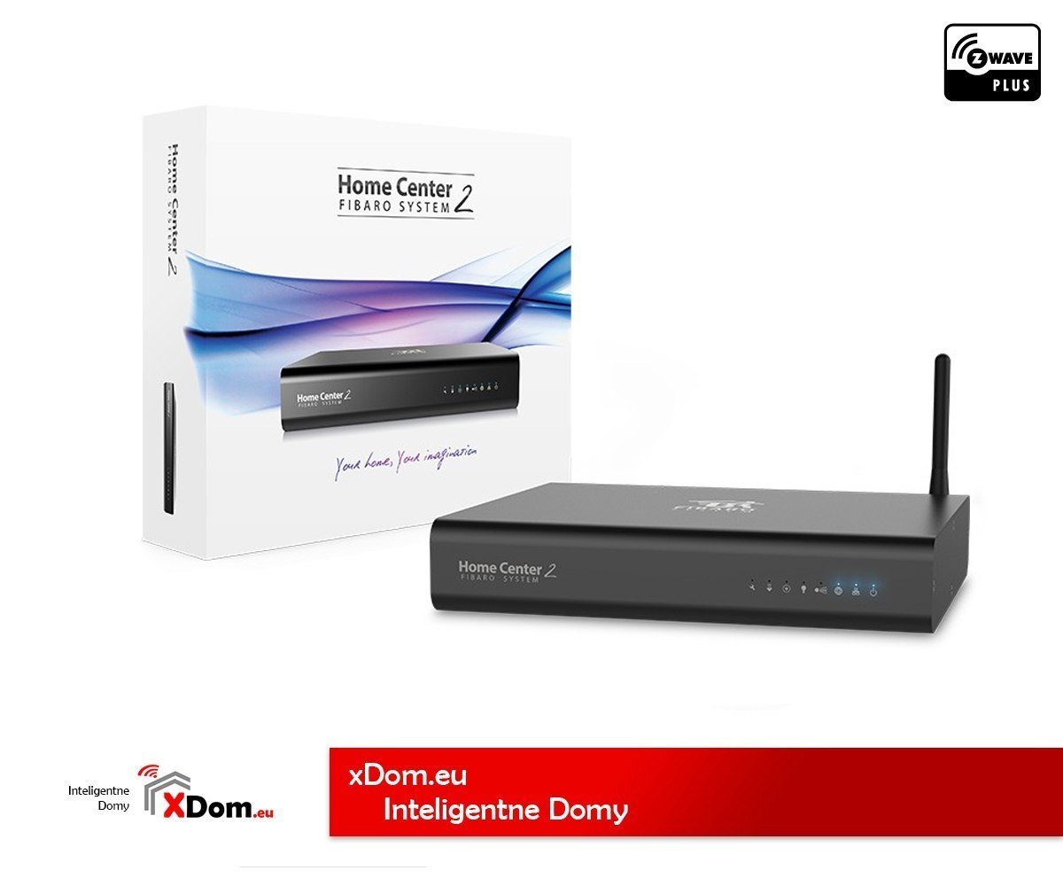 Fibaro Centrala ZWave Home Center 2 kolor czarny Exclusive (Fibaro FGHC2 EU SW 4.X BLACK) Fibaro Centrala ZWave Home Center 2 kolor czarny Exclusive (Fibaro FGHC2 EU SW 4.X BLACK)