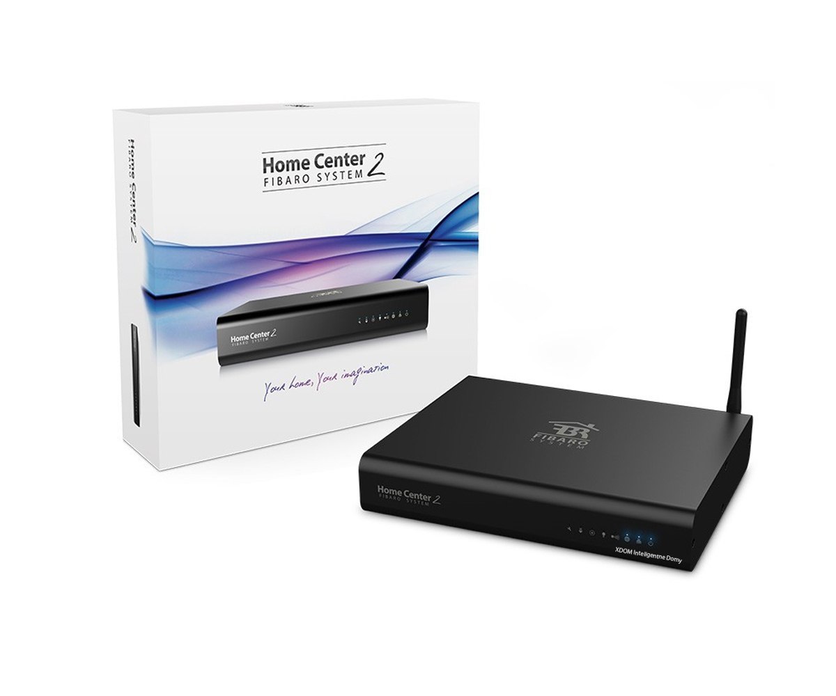 Fibaro Centrala ZWave Home Center 2 kolor czarny Exclusive (Fibaro FGHC2 EU SW 4.X BLACK) Fibaro Centrala ZWave Home Center 2 kolor czarny Exclusive (Fibaro FGHC2 EU SW 4.X BLACK)