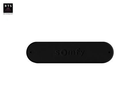 Somfy 9013847 Eolis 3D Wirefree RTS Black, radiowy czujnik wiatrowy