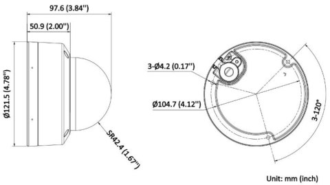 KAMERA IP HIKVISION DS-2CD2143G2-LIS2U(2.8mm)(BLACK)