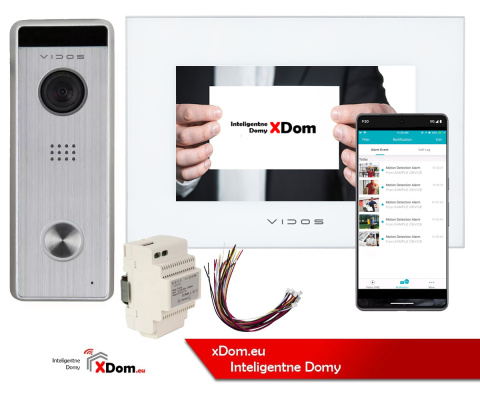Wideodomofon Vidos S10 i monitorem M10W-X WiFi Wideodomofon Vidos S10 i monitorem M10W-X WiFi