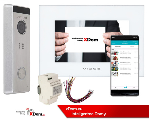 Wideodomofon Vidos S10 i monitorem M10W-X WiFi Wideodomofon Vidos S10 i monitorem M10W-X WiFi