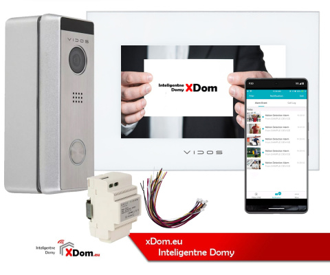 Wideodomofon Vidos S10 i monitorem M10W-X WiFi Wideodomofon Vidos S10 i monitorem M10W-X WiFi