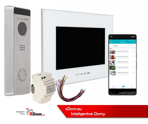 Wideodomofon Vidos S10 i monitorem M10W-X WiFi Wideodomofon Vidos S10 i monitorem M10W-X WiFi
