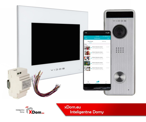 Wideodomofon Vidos S10 i monitorem M10W-X WiFi Wideodomofon Vidos S10 i monitorem M10W-X WiFi