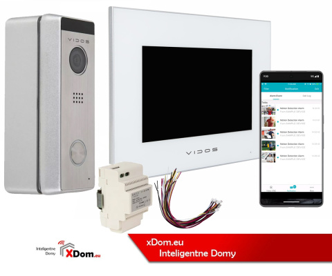 Wideodomofon Vidos S10 i monitorem M10W-X WiFi Wideodomofon Vidos S10 i monitorem M10W-X WiFi
