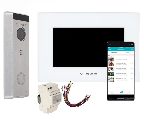 Wideodomofon Vidos S10 i monitorem M10W-X WiFi Wideodomofon Vidos S10 i monitorem M10W-X WiFi