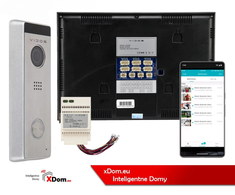 Wideodomofon Vidos S10 i monitorem M11B-X WiFi Wideodomofon Vidos S10 i monitorem M11B-X WiFi