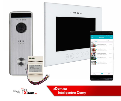 Wideodomofon Vidos S10 i monitorem M11W-X WiFi Wideodomofon Vidos S10 i monitorem M11W-X WiFi