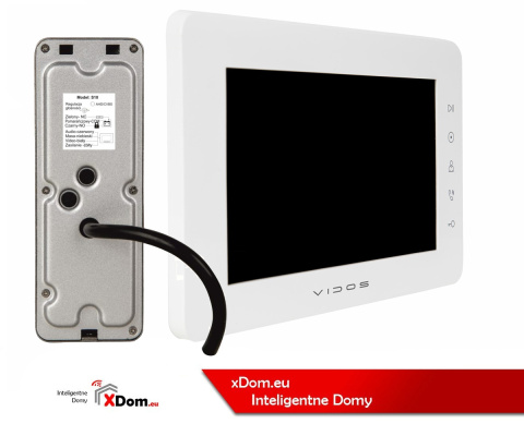 Wideodomofon Vidos S10 i monitorem M12W Wideodomofon Vidos S10 i monitorem M12W