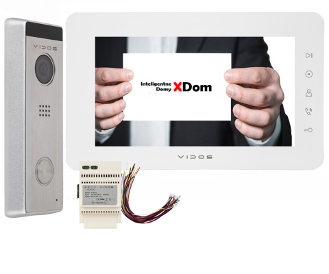 Wideodomofon Vidos S10 i monitorem M12W Wideodomofon Vidos S10 i monitorem M12W