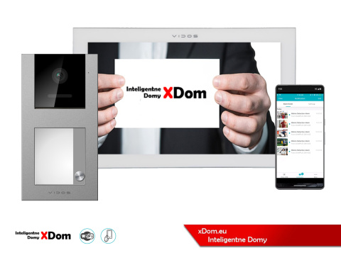 Wideodomofon Vidos z czytnikiem RFID S11-1 i monitorem WiFi M14W-X Wideodomofon Vidos z czytnikiem RFID S11-1 i monitorem WiFi M14W-X