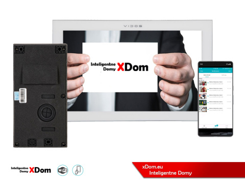 Wideodomofon Vidos z czytnikiem RFID S11-1 i monitorem WiFi M14W-X Wideodomofon Vidos z czytnikiem RFID S11-1 i monitorem WiFi M14W-X