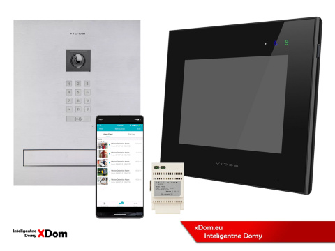 Zestaw wideodomofonu Wi-Fi Vidos skrzynka na listy S14D-SKM monitor M10B-X Zestaw wideodomofonu Wi-Fi Vidos skrzynka na listy S14D-SKM monitor M10B-X
